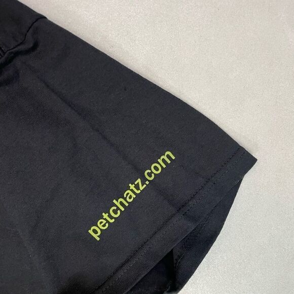 Petchatz Talk To Dog Promo Graphic T-shirt Men XL Black Short Sleeve - Picture 4 of 7